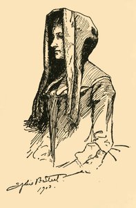 A Camlet Hood, Taken from an Original Garment by Sophie B. Steel