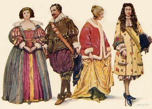 Clothing during the Reigns of Charles I and II, and James II, 1640-1686, 1903, 1937 by Sophie B. Steel
