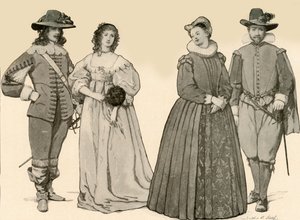 Clothing during the Reigns of James I-Charles I by Sophie B. Steel