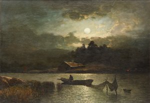 Fishing with Nets by Moonlight