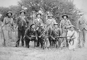 Boer Commandos Armed with the German Mauser Rifle Model 1895