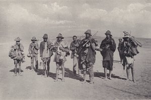 Kafirs returning from Work by South African Photographer