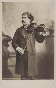 Pablo de Sarasate by Spanish Photographer