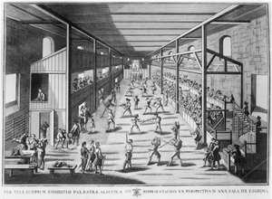 A Fencing Room