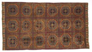 Carpet with a Turkish Pattern, c.1450-1500