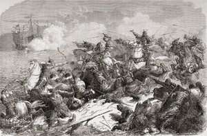 Chinese Attempted Invasion of Japan in the 13th Century, Published 1878