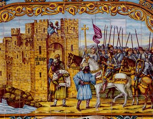 Conquest of Almeria by the Catholic Kings in 1488 (detail)