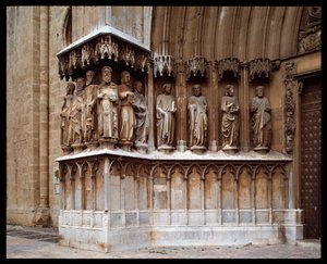 Gothic art, (detail)