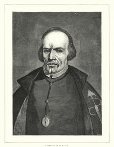 Pedro Calderon de la Barca, Spanish Soldier, Priest and Author by Spanish School