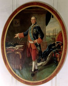 Portrait of Caballero Teodoro de Croix, Viceroy of Peru and Chile