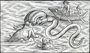 Sea monsters by Spanish School