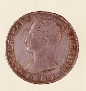 Silver Coin from Spain: Reign of Joseph Napoleon