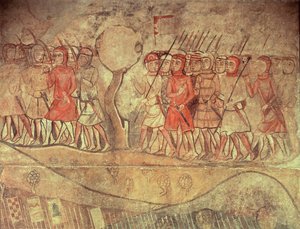 Soldiers from the Army of King James I (detail) by Spanish School
