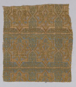 Textile fragment from the Chasuble of San Valerius by Spanish School