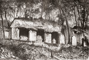 The Facade of the Palace at Palenque