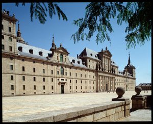 View of Monastery and Royal Seat by Spanish School