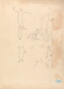 Cave of the Golden Calf: Study of Dancers