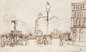 Street Scene-Piccadilly Circus