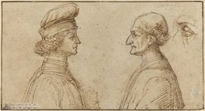 Bust of Two Men
