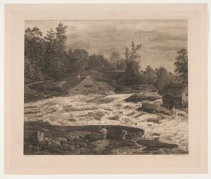 A Waterfall by Søren Henrik Petersen