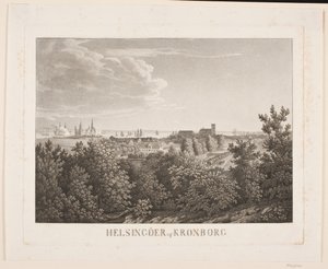 Helsingør and Kronborg by Søren Henrik Petersen