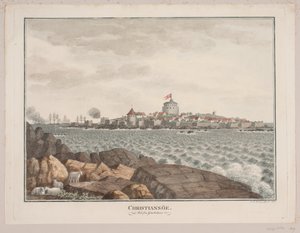 Christiansø. Seen from Græsholmen by Søren L. Lange