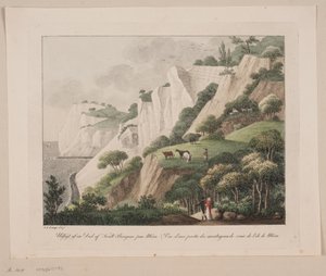 View of Part of the Chalk Cliffs on Møn by Søren L. Lange