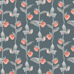 Dahlias Coordinate Pattern Colorway 1 by Stacy Hsu