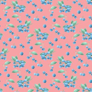Huckleberry Pattern, 2021 by Stacy Hsu
