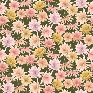 Mojave Desert Blooms Pattern, 2021 by Stacy Hsu