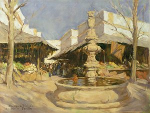 A Souvenir of Seville by Stanhope Alexander Forbes