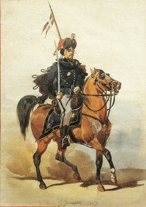 Officer of Hussars of Piacenza