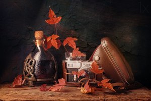 Vintage Autumn Still Life by Stanislav Aristov