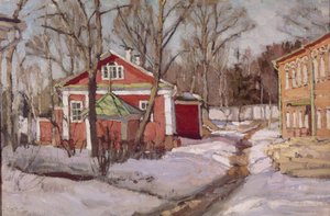 Country Estate in Winter, 1904