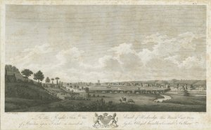 Burton-upon-Trent Bridge and Town by Stebbing Shaw
