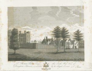 Drayton Bassett - "Drayton Manor" (engraving) by Stebbing Shaw