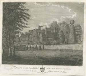 Great Barr Village - Old Tudor House by Stebbing Shaw