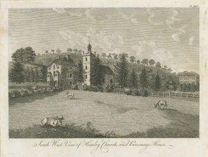 Himley Church and Parsonage (engraving)