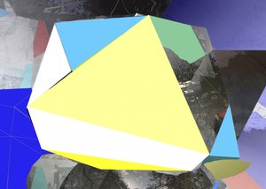Abstract Geometric Landscape by Stefan Fransson