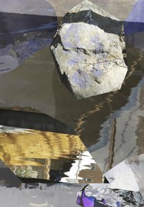 Abstract Stone Reflections