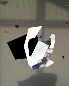 Floating Geometric Sculpture