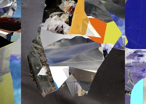 Vivid Abstract Collage by Stefan Fransson