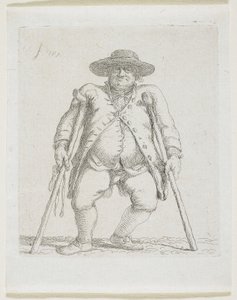 Man with Crutches; Orlandini