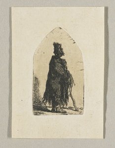 Shepherd with a Stick by Stefan Juliusz Norblin de la Gourdaine
