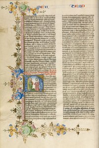 Initial H: Moses Speaking to the Israelites