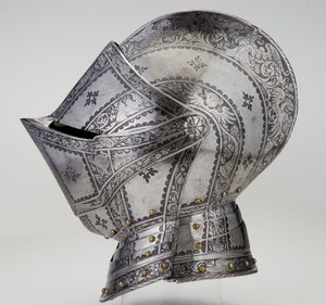 Helmet of Armor for Field and Tilt, of Count Franz von Teuffenbach by Stefan Rormoser