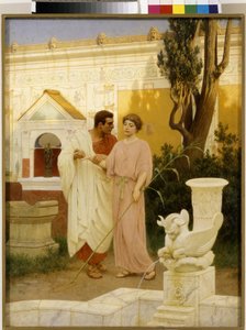 Question and Answer (Dialogue between a Couple in the Garden of an Ancient Roman Palace)