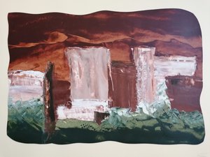 Abstract Desert Structures