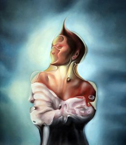 Ethereal Fluid Portrait