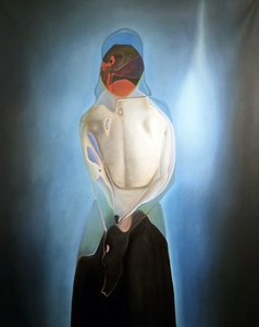 Mysterious Blue Contemplation by Stefano Mazzolini